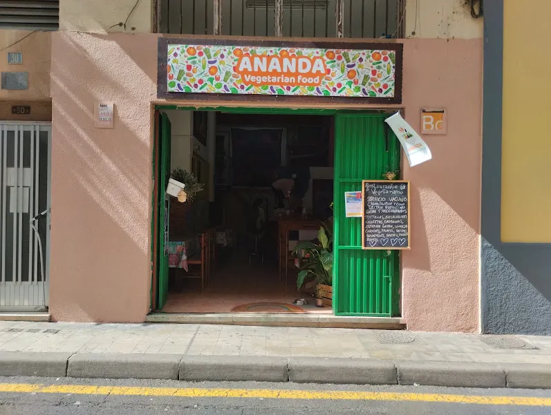 Ananda vegan food