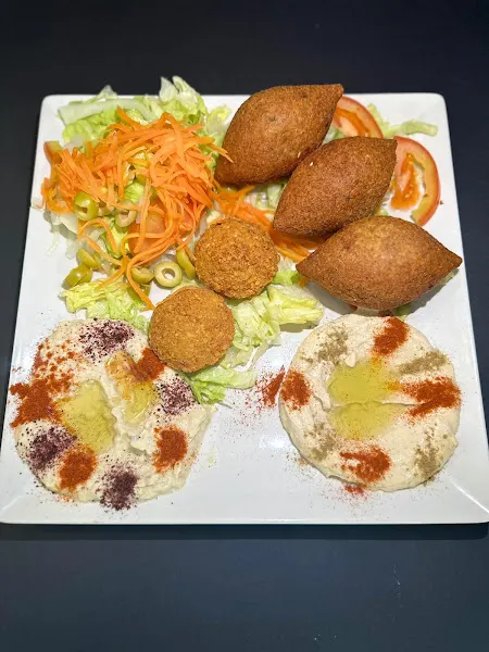 Restaurante Damasquina مطعم سوري vegano sésamo حلال halal